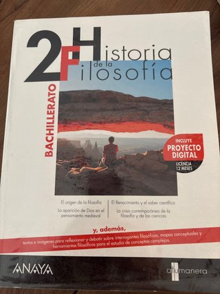 Historia de la Filosofía, 2 Bachillerato, A tu ...