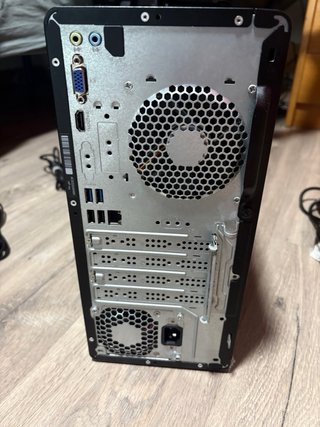 Ordenador sobremesa HP Negro