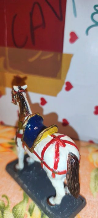 Miniatura Cavallo Vintage Collezione Metallo.