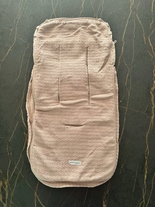 Saco bebé entretiempo rosa