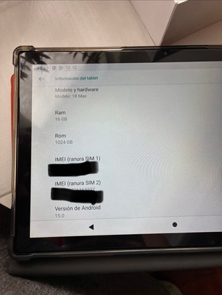 Tablet Texno PRO 18 Max Naranja