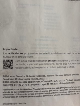 Lengua y literatura 1 ESO