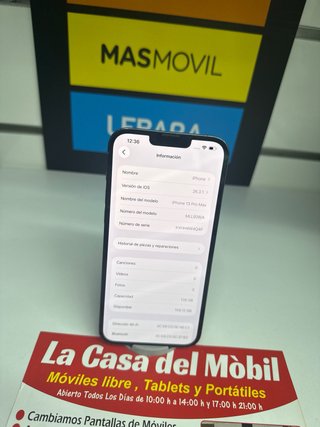 iPhone 13 Pro Max 128GB Gris Como Nuevo