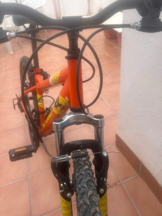 Bicicleta DenBike Infantil Naranja 24