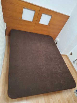 Somier de tablas con patas desmontables 150x190