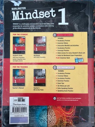 Mindset 1 Bachillerato. Students's book