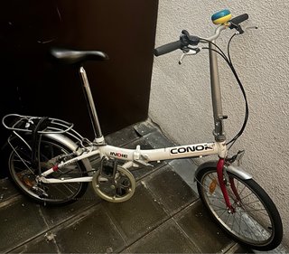Bicicleta Plegable Conor Indie Blanca