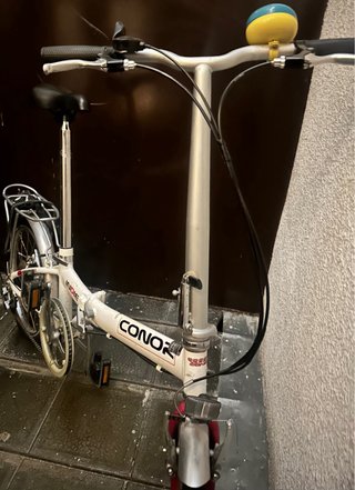 Bicicleta Plegable Conor Indie Blanca