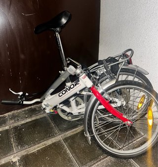 Bicicleta Plegable Conor Indie Blanca