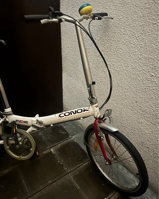 Bicicleta Plegable Conor Indie Blanca