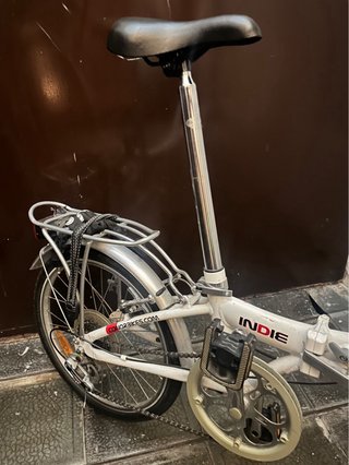 Bicicleta Plegable Conor Indie Blanca