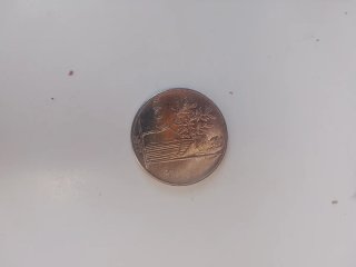 Moneda antigua 100 Liras 1977