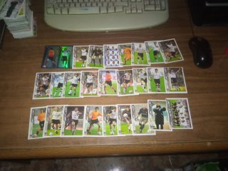 LOTE DE 288 CROMOS DIFERENTES DEL VALENCIA C.F.