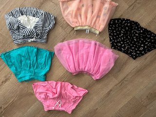 Lote 6 faldas niña