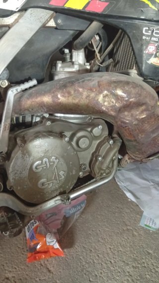 Moto Enduro/Motocross Negra  ((NEGOCIABLE ))