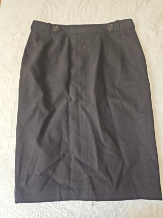 Falda tubo H&M negra