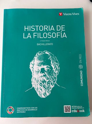 Historia de la filosofía, 2 Bachillerato