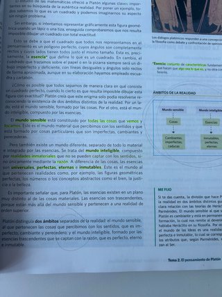 Historia de la filosofía, 2 Bachillerato