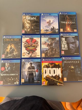 PS4 Juegos: Fallout 4, Horizon, Dark Souls, Doom,