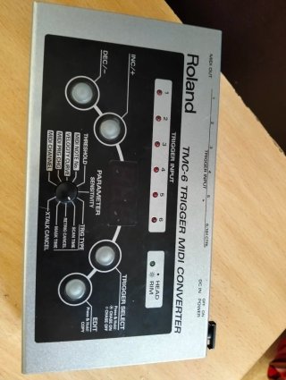 ROLAND TMC-6 TRIGGER MIDI CONVERTER