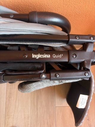 Carrello Inglesina Quid2 colore grigio.