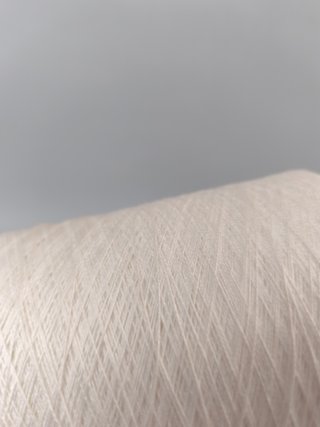 Cono Hilo Perlé Blanco