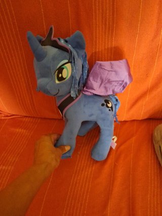Peluche My Little Pony Princesa Luna