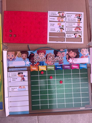 Tabla de Recompensas Magnética Infantil