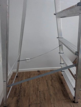 Escalera aluminio 6 peldaños
