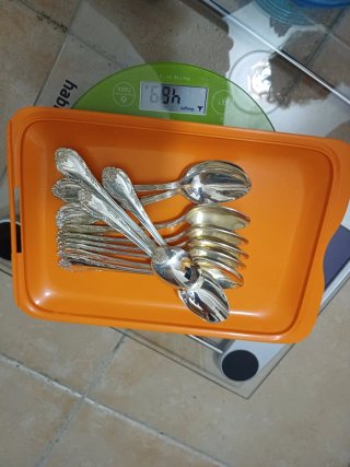 Cubertería Plata 925 Ley Dalia