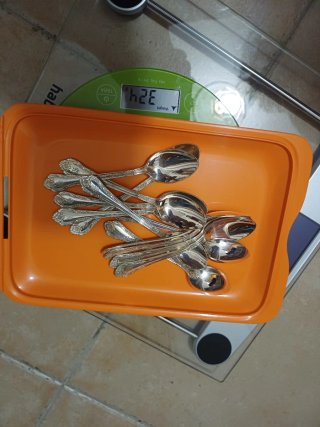 Cubertería Plata 925 Ley Dalia