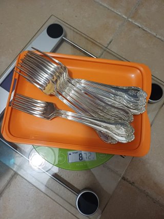 Cubertería Plata 925 Ley Dalia