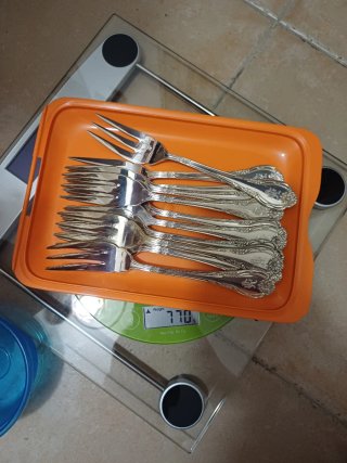 Cubertería Plata 925 Ley Dalia