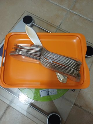 Cubertería Plata 925 Ley Dalia