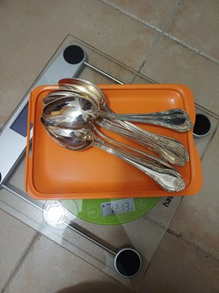 Cubertería Plata 925 Ley Dalia