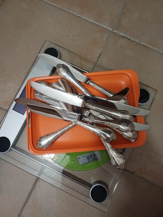 Cubertería Plata 925 Ley Dalia