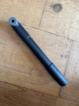 Bomba de aire Decathlon para bicicleta