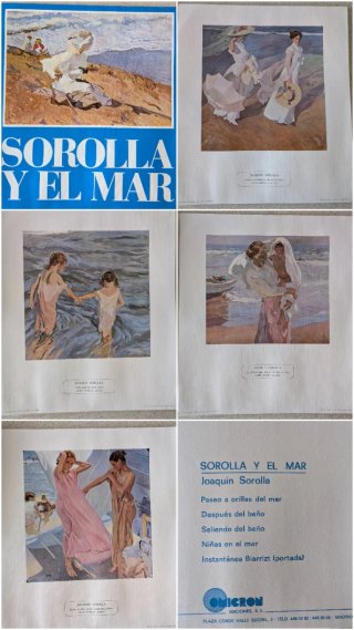 Láminas Sorolla y el Mar