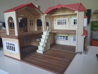 Casa Sylvanian Families con luces