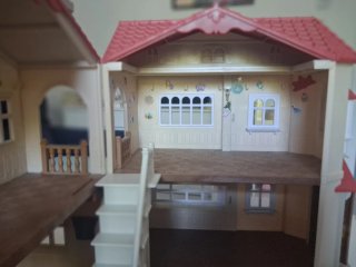 Casa Sylvanian Families con luces