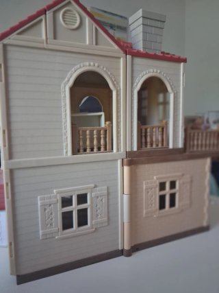 Casa Sylvanian Families con luces