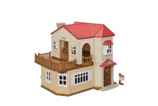 Casa Sylvanian Families con luces