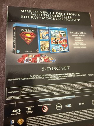 Blu-ray Superman: La Colección 5 Películas