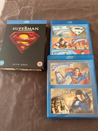 Blu-ray Superman: La Colección 5 Películas
