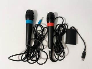 Micrófonos Karaoke PS2 con Adaptador USB