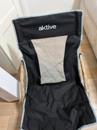 2 Sillas de playa Aktive plegable (2 unidades)