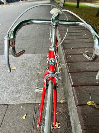 Bicicleta Vintage Esmaltina Roja