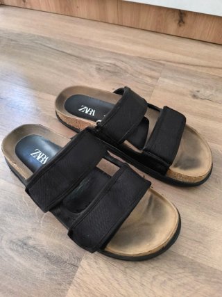 Sandalias Zara Negras Talla 42