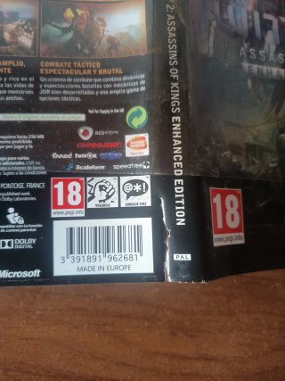 The Witcher 2 Xbox 360 Enhanced Edition pal España