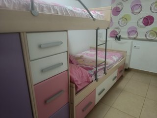 Habitación infantil tren casi nueva